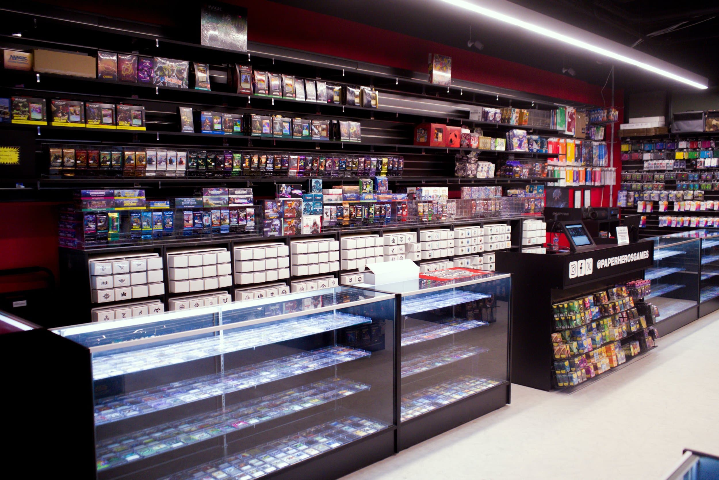 Paper Hero's Games Huntington Beach